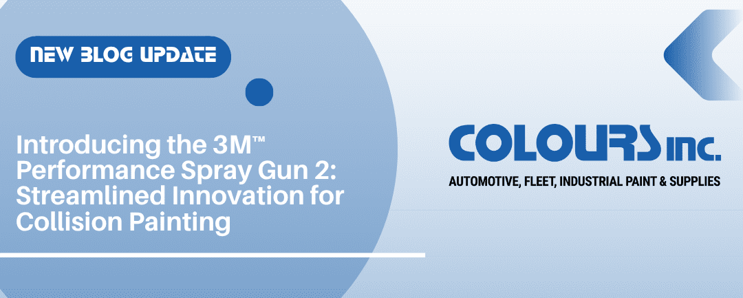 Introducing the 3M™ Performance Spray Gun 2: Streamlined Innovation for Collision Painting